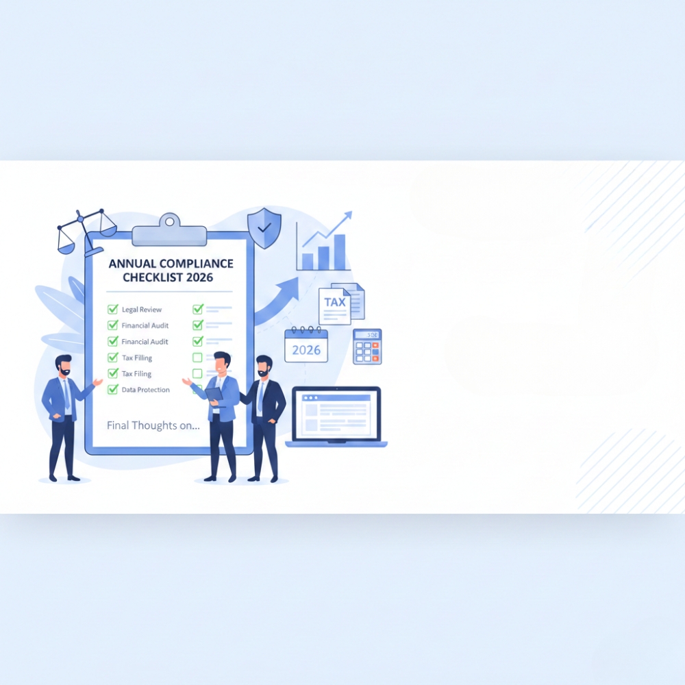 Annual Compliance Checklist 2026