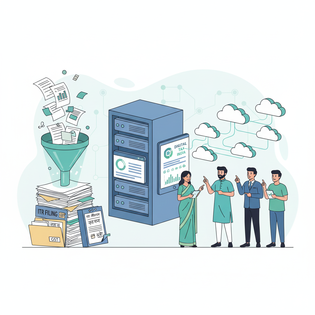 paperless tax system India